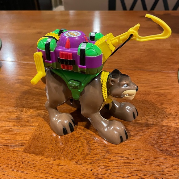 Vintage 1999 Rescue Hero Animal, Claude the Mountain Lion with accessori… - Picture 4 of 4